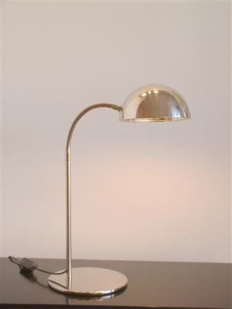 Gauchita lámpara de mesa flexible cromo Led E27